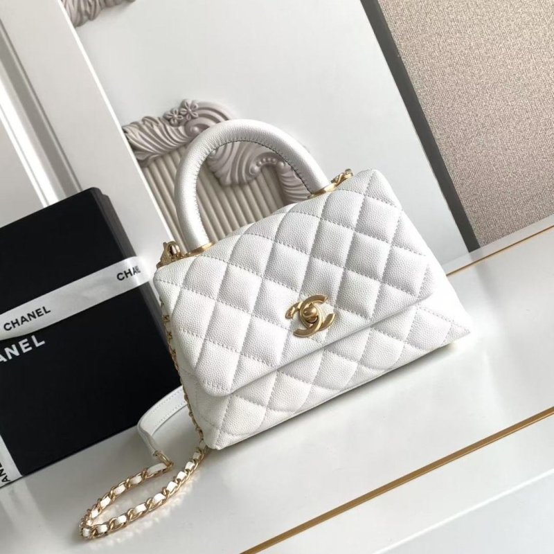 Ch**el top handle bags